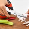 Tijeras de cocina multifuncionales al por mayor de fábrica, tijeras para hueso de pollo, tijeras de cocina doméstica, tijeras para verduras