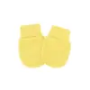 Comercio Exterior Color Sólido Bebé Guantes Pequeños Bebé Guantes Anti-arañazos Guantes para Recién Nacido Guantes Cálidos de Una Capa Transpirables