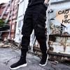 Calças Masculinas Marca da Moda Calças de Ferramenta Primavera e Verão Calças Cropped Largas Estudante Harlan Calças Casuais Leggings da Moda