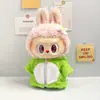 [Solo Ropa de Bebé] Ropa de Reemplazo para Muñeco de Peluche de Vinilo Labubu de 38 cm Falda Mokoko para Muñeco Labubu