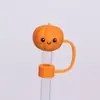 Tapa para Popote Stanley 10mm Diámetro Grande PVC Popote Suave Tapa Muñeco de Dibujos Animados Tapa Antipolvo Mayoreo