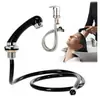 Grifo para Cama de Lavado de Cabello de Salón de Belleza con Cabezal de Ducha a Presión Columna de Agua para Lavado de Cabello en Salones de Belleza