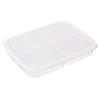 Refrigerador 4 rejillas crisper grado alimenticio fruta y verdura snack caja sub-empaquetado cebolla y jengibre condimento caja preparación de alimentos caja alimentos congelados