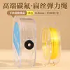 Fio elástico chato especial para ensartar miçangas, linha para miçangas de pulseira e colar de cristal DIY, corda elástica para pulseira de mão Wenwan