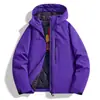 Nuevo Traje de Esquí Grueso Cortavientos Cálido Integrado de Lana de Cordero Ropa Deportiva Casual de Algodón para Exteriores Otoño Invierno Hombres Mujeres Pareja