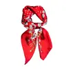 Primavera 2025 Nuevo Pañuelo Moda Estilo Occidental Combinable Cuadrado Pequeño 70cm Pañuelo Decorativo Protección Solar Chal de Viaje Mujer