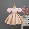 Vestido de Dama de Boda, Vestido de Cumpleaños para Niña, Vestido de Presentación de Piano para Niños, Vestido de Nicho de Alta Gama, Vestido de Princesa para Niña