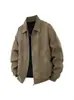 Chaqueta de trabajo retro americana para hombre, nuevo estilo primavera y otoño 2026, top de marca elegante y moderno, chaqueta cortavientos con cuello de solapa