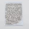 Fundo plano diamante nail art fundo prateado transparente branco vidro strass calafetagem de unha broca diamante redondo pequeno nail art joias atacado