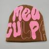En stock Amazon Europa y América más vendido MEA CULPA gorro calado gorro de punto fábrica venta al por mayor