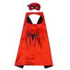 Capa de Héroe Máscara de Ojos Blanco y Negro Guerrero Transformers Superman Halloween Capa Infantil Cosplay