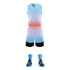 Roupas de treino esportivas estampadas por atacado transfronteiriças para adultos, nova camisa de verão para meninos e meninas, conjunto de roupas de basquete
