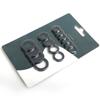 O aire acondicionado o-ring caja de reparación anillo de sello anillo de goma sello con pegamento de flúor caucho de silicona pegamento de nitrilo pegamento de silicona flúor