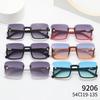 Gafas de sol ultraligeras TR90 con montura grande y diseño de celebridades de Internet, nuevas, elegantes, de calle, con explosiones, cómodas, de colores y belleza 9206