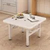 Mesa plegable mesa de comedor apartamento pequeño mesa de comedor para el hogar cuadrada mesa pequeña para exteriores puesto mesa baja mesa de puesto callejero mesa de comida rápida