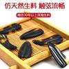 Fábrica atacado desempenho tipo duplo sulco guzheng imitação de unhas cor natural adulto crianças guzheng armadura