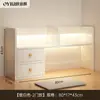 Estantería de escritorio, estante de almacenamiento multicapa para escritorio, librero de almacenamiento simple, organizador vertical pequeño multicapa