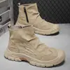 Nuevos Zapatos de Hombre Otoño 2026: Botas Martin de caña media para hombre, modernas, a la moda, versátiles, casuales, deportivas, ligeras