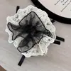 Xuxinha de Cabelo Estilo Francês com Toque de Luxo, Xuxinha para Coque para Mulheres, Novo Modelo 2026, Acessório de Cabelo Coreano para Afinar o Rosto
