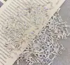 Pingente de Liga em Forma de Gota de Água Contas Metálicas em Forma de Gota Material para Pulseira DIY Corrente de Celular Corrente de Cauda Estilo Barroco