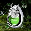 Perfume de Carro Saída de Ar Yilu Ping An Cravejado com Diamantes Aromaterapia para Carro Acessórios de Carro Ornamentos Fofos para Mulheres Perfume de Carro