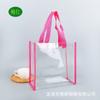 Suministro transfronterizo de bolsas de PVC transparente, impermeables, de plástico, en stock, para embalaje de cajas de regalo de cosméticos.
