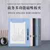 Tabla de Escritura de Cuero A4 con Impresión de Logo, Carpeta de Oficina para Negocios, Bloc de Notas, Carpeta para Guardar Recibos, Diseño Simple