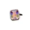 Anillo de Amatrino Natural Popular al por Mayor de Fábrica Plata S925 Incrustado Piedra Principal 9*11 Joyería de Lujo Venta Directa de Fábrica