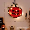 Decoração de Halloween Pendente de Porta Janela Pingente de Atmosfera Lanterna de Abóbora Layout de Cena de Festa Loja Bar Adereços para Fotografia