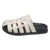 Sandalias Romanas Casuales Tejidas Huecas de Suela Suave para Mujer 2026 Verano Nuevos Zapatos de Jaula de Cerdo Grosor Chanclas Casuales Transfronterizos