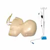 Boyou Modelo de Enseñanza de Entrenamiento de Punción Venosa de Cabeza de Bebé Accesorios de Entrenamiento para Inyección y Extracción de Sangre Molde de Práctica de Inyección
