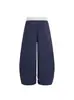 Pantalones Deportivos Casuales de Pierna Ancha Retro de Cintura Alta Adelgazantes Unisex con Parche de Strass Estilo Americano Chica Picante Estrella Costura Irregular