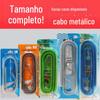 Fio de aço perdido corda de pesca, corte e pesca, fivela de vara de pesca, peixe Chinelo, equipamento telescópico automático multifuncional de artes de pesca