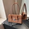 Bolsa Retro Mate Transfronteriza Otoño e Invierno para Mujer 2026 Nueva Moda Bolso de Hombro para Viajes Cotidianos Bolso de Axila Bolso de Mano Bolso Baguette