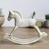 ZAKKA Mercearia Vintage Ferro Fundido Cavalo de Balanço Peso de Papel Country Americano Decoração Cavalo de Tróia Decoração de Cafeteria