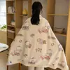 Manta Chal Multifuncional, Manta para Siesta, Manta de Terciopelo de Leche para Oficina, Manta para Aire Acondicionado, Manta para Descanso del Almuerzo, Manta para Sofá, Manta de Cobertura