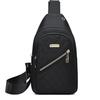 2026 Nueva Bolsa de Pecho de Nailon Bordada para Mujer, Bolso Cruzado Bordado de Moda y Versátil, Simple para Viajes al Aire Libre y Uso Diario