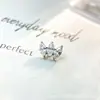 Brincos de Flor de Três Pétalas Marquise em Liga de Titânio F136 Piercing de Lábio, Língua com Rosca Interna de Titânio G23 Cabeça de Joia