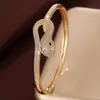 Suministro Exclusivo Transfronterizo de Pulseras de Serpiente de Zirconia Modelo Nuevo 2026 Pulseras Exquisitas de Alto Nivel Galvanizadas Joyería para Mujer Venta Directa del Fabricante