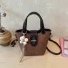Bolsa Transversal Fofa de Nicho Estilo Coreano, Bolsa Saco de Aparência Sofisticada, Bolsa de Mão, Fashion, Simples, Casual, Bolsa de Ombro para o Dia a Dia para Mulheres
