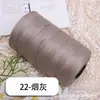 Hilo de Algodón Mercerizado Lino Seda de Hielo al por Mayor Hilo para Sombrero Bolso Muñeca Tejido a Mano Crochet Cojín Hilo de Tira Plana Hilo Plano