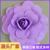 Fondo de Pared de Rosas Pe Simuladas Personalizado por el Fabricante Decoración de Ventana Foto Pisos Simulados Base Espuma Rosas