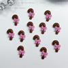 Nuevas joyas navideñas para uñas lindo alce pequeño joyería navideña decoraciones para uñas accesorios de resina DIY