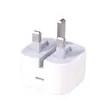 Cargador rápido británico PD de 20W, cabezal de carga plegable de tres patas para la versión de Hong Kong del Apple 13/12, cargador rápido PD