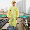 Impermeable Desechable para Obra de Construcción Engrosado Impermeable Ingeniería Unisex para Adultos Ropa de Abrigo Portátil Eva Largo Impermeable