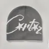 Chapéu de Tricô Hip-Hop Streetwear Americano Tendência Unissex Outono e Inverno Gorro Quente Chapéu de Tricô Jacquard