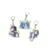 Llavero Acrílico Personalización DIY Creativo Animación Personaje de Dibujos Animados Colgante de Doble Cara Periférico Estrella Colgante de Bolsa Personalización