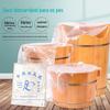 Bolsa para banho de pés balde espessado bolsa para banho de pés lavar atacado 65*55cm estoque atacado bolsa para banho de pés