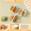 Caja Blíster para Empaque de Pastel de Luna 2025 Nuevo Bandeja de Papel 50G63G Pegatina Linda Pastel de Yema de Huevo Empaque Transparente Espesado