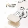 Clipe para Calças para Uso Doméstico, Cabide para Calças sem Marcas, Cabide para Saias, Solução de Armazenamento para Guarda-Roupa, Multifuncional de Aço Inoxidável com Gancho